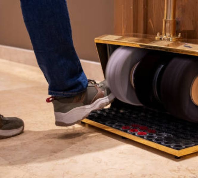 Shoe Shining Machine